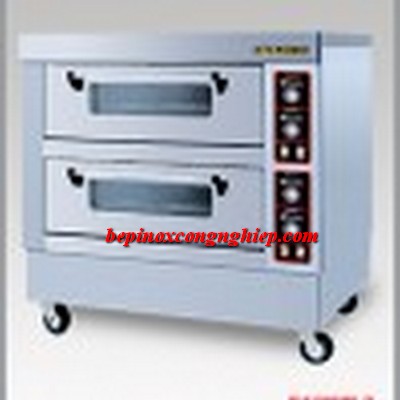 lò nướng gas 2 tầng 4 khay